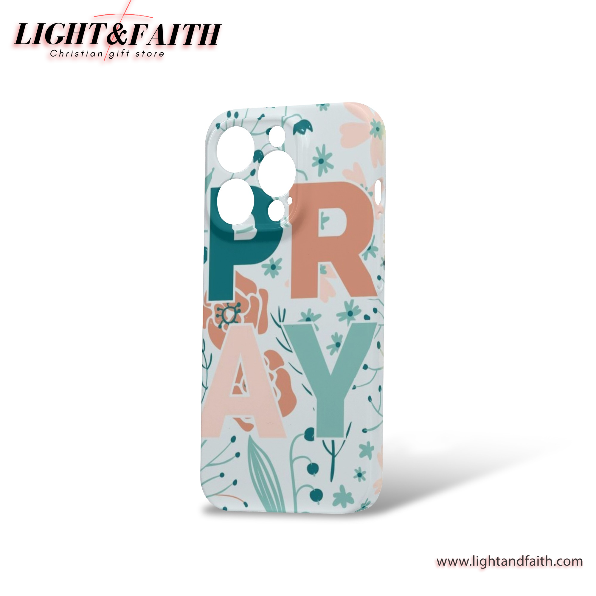 PRAY Phone Case, Christian Phone Case, Bible Verse Phone Case, Religious Gift, PCLAF03